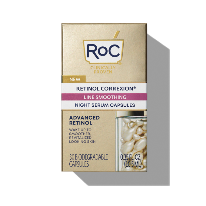 RETINOL CORREXION® Line Smoothing Night Serum Capsules - Roc Skincare - Harvey Prince Organics - NY - NJ - USA