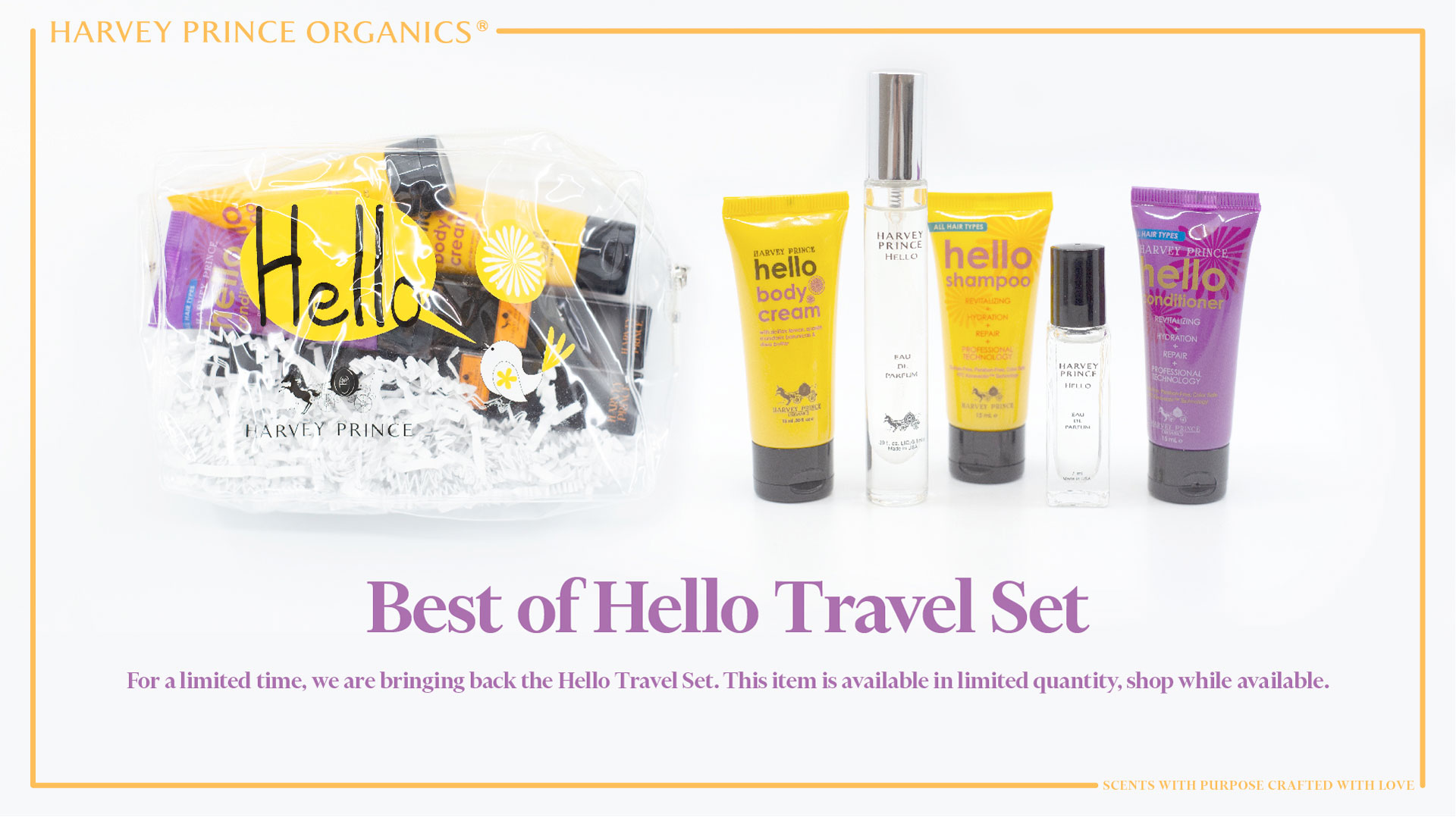Best Of Hello Travel Set – Harvey Prince Organics – NY – NJ – USA
