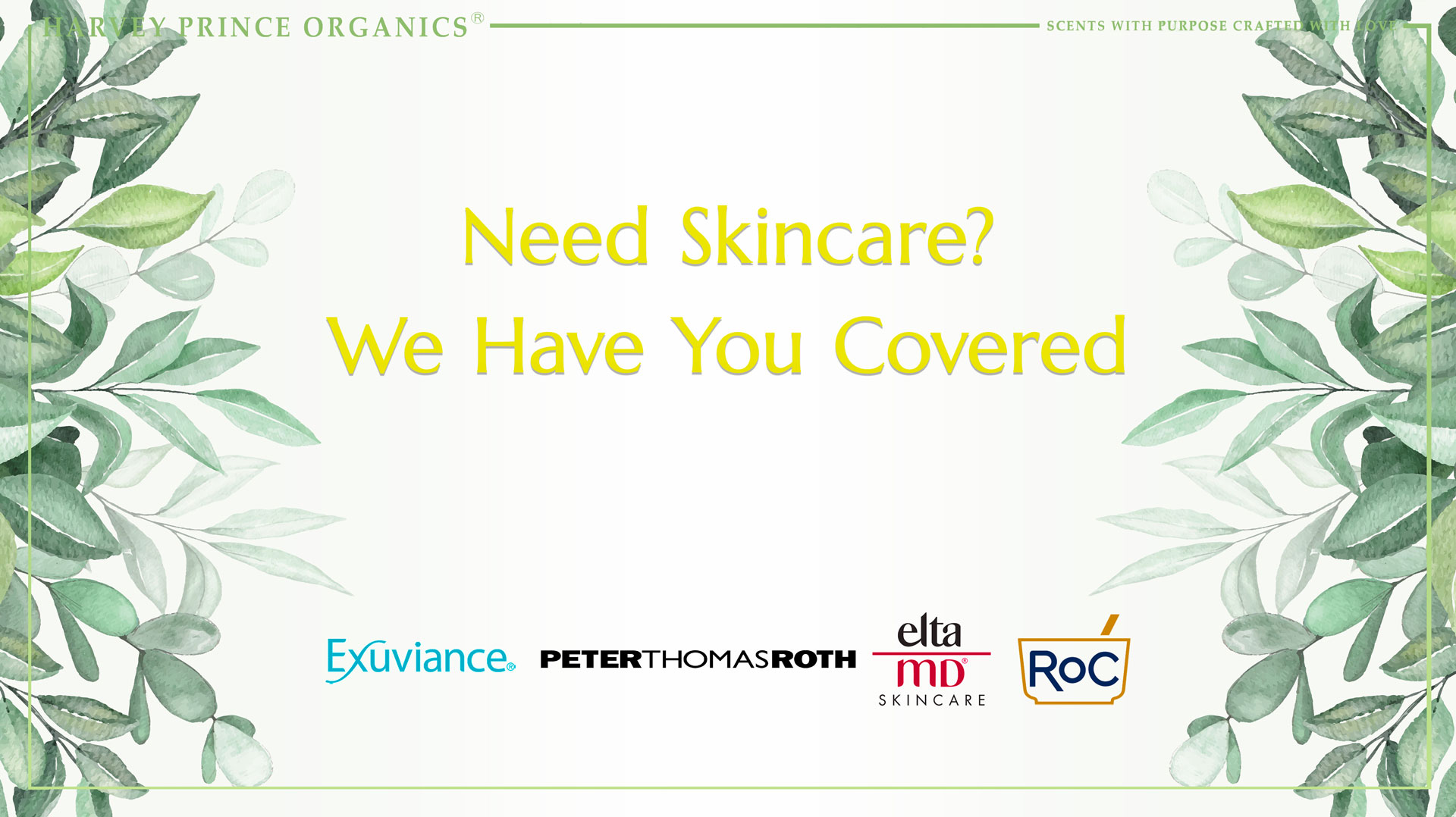 Harvey Prince Organics – 50% Off Skincare – NY – NJ – USA